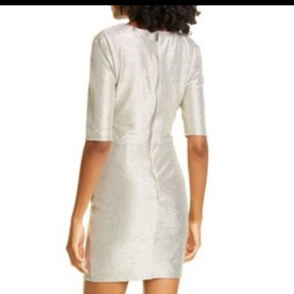 NWT Alice+Olivia Judy Ruched Mini dress - Picture 2 of 8